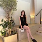 Jo Woo-ri Instagram - 😻🤍🩵🤍🩵☘️