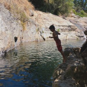 Joana Amaral Dias Instagram - Manhã-Memória no Pego do Inferno da serra de São Mamede ⛰️💦
Obrigada @amore.mio.18