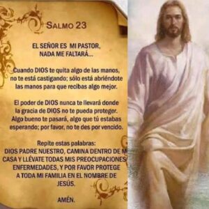 Joana Benedek Instagram - ¿Me acompañan, por favor?
Un ratito de Oración juntos🙏 

¡Señor ten piedad de nosotros!
Te pedimos que protejas a cada médico, enfermer@, guardia, intendente, paramédico y colaborador de cada consultorio y hospital!
Amén! Gracias!🙏

Padre, regálale un día con oxígeno a cada paciente internado y un descanso a cada familiar, Fé y Esperanza!
Amén!🙏🏼

Por los que seguimos aquí, ten piedad. 
Agradecemos tu misericordia. 
GRACIAS porque en casa tenemos a nuestra FAMILIA, casa, comida en la mesa, CERTEZA en Ti, AMOR por Ti y entre nosotros! 
Así lo tenemos todo Padre!
Amén! Gracias!🙏

Te suplicamos piedad para todo aquel padre o madre de familia, que sale en busca de un sustento y no permitas que más niños queden sin padres!
Protege a los niños y adolescentes.
Señor, cuídalos de todo mal!Amén! Gracias!🙏

Por los que partieron y por sus familias. 
Te lo pedimos en el nombre del amado Jesús El CRISTO! 
Amén! Gracias!🙏🏼

Padre nuestro que estás en el cielo, santificado sea tu Nombre.
Venga a nosotros tu reino.
Hágase tu voluntad,
en la tierra como en el cielo.
Danos hoy nuestro pan de cada día. 
Perdona nuestras ofensas, como también nosotros perdonamos a los que nos ofenden.
No nos dejes caer en la tentación y líbranos del mal, porque Tuyo es el Reino,
Tuyo el Poder y la Gloria,
por siempre, Señor Jesús El CRISTO, hoy y siempre, por los siglos de los siglos!
Amén! Gracias!🙏

Quienes hayan leído este Padre Nuestro, por favor, copienlo y péguenlo en su página y así se convertirá en una cadena de oración, por el fin de la pandemia, la sanación de todos los enfermos, por la gente que se quedó sin trabajo, por los proyectos que quedaron pendientes, por todas las familias y por todos los guerreros que hoy están en el cielo!

Por TODA LA HUMANIDAD!
Por Ti! 
Por Mi! 
AMÉN!🙌 GRACIAS!🙏

🙏💜🤗