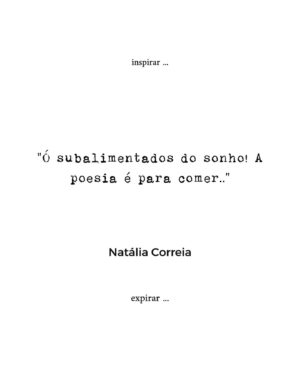 Joana Seixas Instagram - A nossa antiquíssimamente jovem Natália Correia, faria hoje cem anos, uma mulher destemida, incómoda, excessiva sem que nenhuma destas características sejam defeitos, mas sim elementos fundamentais da sua incrível personalidade (infelizmente muito incompreendida na sua época). Uma mulher que nunca se conformou, foi uma das autoras mais censuradas na ditadura e mais tarde, quando se envolveu na vida política como deputada, foi a mais livre que por aquele parlamento passou, sempre contra a prostituição das consciências… 

Escrevia livros para dizer aquilo de irrepetível acontecia com ela… não foi só escritora ou poetisa, foi muito, mas muito mais e acreditem que não existem adjetivos suficientes para a caracterizar, ficaremos sempre aquém. 

Tive a sorte de representar os seus textos este ano e o repto que vos deixo é que a descubram e ficarão mais completos ♥️

Natália Correia - 1923-1993 

#nataliacorreia