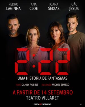 Joana Seixas Instagram - ••• Os números que vão marcar os meus próximos meses… 2:22. 

E este grupo maravilhoso de actores sob a batuta de @michel__simeao 

@cloeana 
@pedro_laginha 
@joaojesus__ 

@teatrovillaret 
@fproducao 

#222 #teatro #forçadeprodução #teatrovillaret #dannyrobins