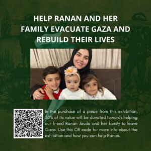 Joana Seixas Instagram - We are delighted to invite you to the opening of the painting exhibition “NonViolent Resistance” at @fabricabracodeprata on May 16th, starting at 6pm. 50% of the proceeds from this exhibition will be dedicated to assisting @ranan.m.jouda and her family in leaving G@zā and establishing a peaceful life. We have an extensive list of supporters who agreed to take part of this event.
Your purchase of a painting will directly contribute to transforming lives! 🇵🇸 See you soon! 
For more information, visit the link in our bio.
.
#artpiece #artivism #activism #art #artist #painting #surrealism #changelives #emergingartist #contemporaryart #fineart #visualart #artexhibition #artforpeace #notowar #peace #politics #politicians #media #artandpolitics #helpranan