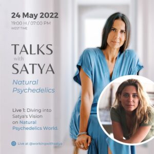 Joana Solnado Instagram - Hoje às 19H no @workingwithsatya tenho a honra de entrevistar uma das mulheres mais interessantes que eu conheço e com quem trabalho há alguns anos. 
A Satya tem um grande conhecimento sobre Técnicas de  Psicoterapia moderna, Meditação, sabedoria ancestral, física quântica, entre tantas outras áreas e é neste contexto que nos vai finalmente abrir o livro da sua história e brindar-nos com a sua experiência com Plantas Medicinais, os Psicadélicos naturais. Hoje, ansiamos que nos responda às maiores dúvidas que temos sobre este assunto tão controverso e tão importante que seja falado nos dias que correm. Os estudos científicos sobre estas substâncias voltaram em força há uns anos, e a ciência está a caminhar a passos largos no encontro dos benefícios destas plantas na saúde mental, nomeadamente em doenças como a ansiedade e depressão. 
Vem conhecer saber mais sobre este tema, às 19H de hoje. 

Estamos à vossa espera! Até já! 

( A live vai ser em inglês)