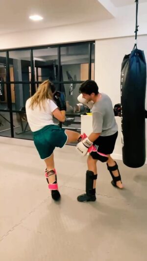 Joana Machado Madeira Instagram - A @knockoutproject foi das melhores coisas que me aconteceu ❤️ em preparação para o meu primeiro combate! Que nervos! O meu mestre @diogovazrocha não desistas de mim 😘