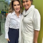 Joanna Instagram – Feliz reencontro com a querida Maitê Proença na @tvbrasil . 🥰