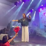 Joanna Instagram – Na noite desta Sexta-feira apresentou-se  no palco do nosso Santuário a @cantorajoanna, abrilhantando mais a festa de nossa padroeira junto com todo povo de Deus 💒🙏🏼