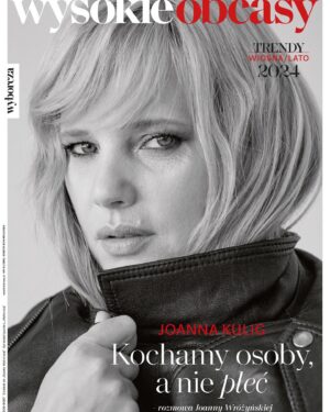 Joanna Kulig Instagram - @wysokieobcasy.pl Wydanie Świąteczne 🐣
Czytelniczkom i czytelnikom z okazji Wielkanocy życzę od-
nowy, żeby wejść w wiosnę z radością i nową energią. I dużo
czasu dla siebie.