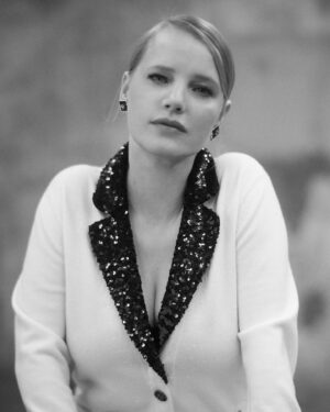 Joanna Kulig Instagram - @chanelofficial x @voguegermany by @virgile.guinard