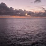 Joanne Froggatt Instagram - So grateful for the early (and late) starts for filming, cause I get to see this beauty. Totally unique every day, heaven on earth.🌊🌓🎬 🎥 ❤️🙏❤️