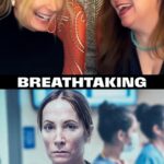 Joanne Froggatt Instagram - Actress, @jofroggatt and Writer / Exec Producer @doctoroxford interview one another about the Breathtaking series 🎬 Stream #Breathtaking free now on ITVX 🦠