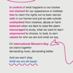 Joanne Froggatt Instagram - This #IWD, will you join @Plan_UK in demanding a world where we are all equal? Girls’ lives are still defined by inequality. Girls still don’t feel safe. Girls still aren’t free to be themselves and make choices about their futures. Girls still aren’t valued. This International Women’s Day, let’s stand together demanding more, demanding better #UntilWeAreAllEqual Visit their link in bio or search “Plan UK act for girls’ rights” to find out more. 🙏