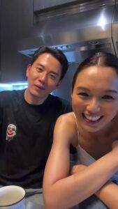 Joanne Peh Instagram - 红星大奖后边吃边聊。Post Star Awards supper and conversations.