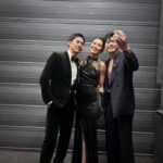Joanne Peh Instagram - Smiles from the heart ♥️ a week ago! #starawards2024 #givenchy #tiffanyandco #christianlouboutin #joannepeh