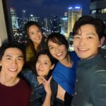Joanne Peh Instagram - “SHERO” a year on. It was a beautiful gathering on the last day of CNY, catching up and congratulating one another for how far we have all come since then. This time last year, we were making “SHERO”, which was exceptionally memorable. The training to be a bodyguard, filming in Canberra, fighting with a ponytail that had nine pieces of hair extensions in it… Summarising the experience in 10 pictures on IG was challenging because it felt like a lifetime for me. A long, gruelling search for sister @carriewst, a roller coaster love-hate romance with my client @romeotan, a painful rejection from my best friend @nickk_teo and a wary relationship with my sister’s mentee @tayying_. It’s a joy to have worked with all of you on this project! Here’s to another year of celebrations, and may all your dreams come true! ♥️♥️♥️♥️ #mediacorpshero #zgmdinner #joannepeh