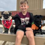 Joanne Wood Instagram - The apples of my eye, my pride and joys…my whole world! ❤️🌎 My favourite thing in the world is being a step mom and pug mum. I hope all the moms have a great day and even though it’s not Mother’s Day in sunny Scotland I owe a whole lot to my mum @jeanettecalderwood for showing me the way to always go above and beyond with a loving heart! ❤️ 🌎 #bestjobintheworld #nevergiveup #stepjojo #pugmum #mylittleprincecharming #mavstar #maverickgooseraiderwood #teamwood #woodclan