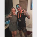 Joanne Wood Instagram - Thank you @bigwoodmma702 for always being a good sport..😂 he thought he was getting a birthday party but when it’s a wee bit early and clashes with one of our fighters I had to take full advantage! Happy early birthday @shinovanhoose celebration hubby! ❤️ #makingmemories #goodtimeswithgoodpeople❤️ #teamwood #woodclan #nevergiveup #thisis45