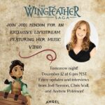 Jodi Benson Instagram - There’s a little bit of magic in Nia’s music, and none of it would be possible without Jodi Benson. Watch her new music video and get exclusive updates during tomorrow night’s livestream available at http://angel.com/wingfeather! #WingfeatherSaga #MusicVideo #WingfeatherMusic