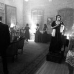 Jodi Lyn O'Keefe Instagram - #Repost @douglasl with @get_repost ・・・ Beautiful evening @nuitblancheshow with stone cold fox @jodilok Held at the Spanish deco masterpiece @carondelethouse Nuit Blanche is an immersive supper club that pays homage to 1920’s Parisian cabaret. Black tie dress code enforced (which we 🖤) The evening is a veritable feast for the senses. White glove cocktails, scantily clad showgirls, torch singers, a decadent feast and nimble butlers make for a fantastic evening in Los Angeles. #nuitblanche#losangeles#carondolethouse#supperclub#immersive#jodilynokeefe#cabaret
