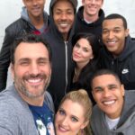 Jodi Lyn O'Keefe Instagram - #Repost @jameslarosa #hitthefloor #season4 ❤️