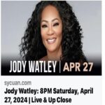 Jody Watley Instagram – Join me for this very special Saturday night experience April 27 at one of my favorite venues and locations. I’ll be performing your favorites, celebrating the 35th anniversary of my second album “Larger Than Life” and beyond!@sycuan_casinoresort ✨ #jodywatley #livemusic #weekendvibes #saturdaynight