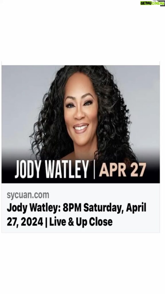 Jody Watley Instagram - Join me for this very special Saturday night experience April 27 at one of my favorite venues and locations. I’ll be performing your favorites, celebrating the 35th anniversary of my second album “Larger Than Life” and beyond!@sycuan_casinoresort ✨ #jodywatley #livemusic #weekendvibes #saturdaynight