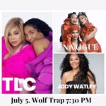 Jody Watley Instagram – Yess!! Just Announced via Wolf Trap
I’ll be joining @officialtlc  and @envoguemusic for this concert in DC/ VA – July 5! Get Your Tickets! 🔥🔥🔥🔥

🎶🎧
If you listen to my radio show on SiriusXM you’ll remember that when both groups were guests in February on The Jody Watley Show, I mentioned being surprised we’d never done a concert together before.. welp the universe heard it! 
Sometimes you definitely have to speak things into existence and watch it manifest -if intended to be! 

Wattage ✨

#jodywatley #tlc #officialtlc #envogue #livemusic 
#wolftrap #dmv #summervibes #everlasting