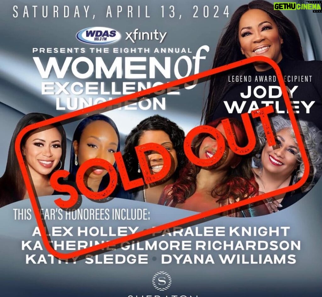 Jody Watley Instagram - I’ll see you in Philadelphia next Saturday, April 13. Very excited to receive the Legend Award at @wdasfm @wdaspatty Women Of Excellence Luncheon! The event is Sold Out! #JodyWatley #gratitude #everlasting