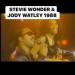 Jody Watley Instagram – Happy Birthday Stevie Wonder 🙌🏽❤️☀️💫🎂🎊🎶👑🎤✍🏾