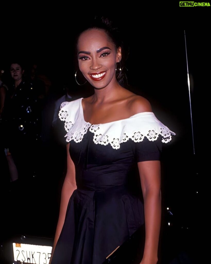 Jody Watley Instagram - 🔥🔥🔥🔥📸 Loved this vintage dress and this was a fabulous birthday party for legendary photographer Herb Ritts who had photographed me for GAP celebrity ad campaign at the time. This page has the best range of archive photos ➡️ Reposting from @flyandfamousblackgirls • Jody Watley & Beverly Johnson photographed by Ron Galellas at Birthday Party of Herb Ritts at Converted Warehouse in Culver City, California (August 1991). Swipe left. #jodywatley (I posted a solo post for Iman at this same birthday party.)