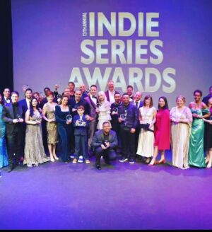Jona Xiao Instagram - We won the ISA Spotlight Award at the @indieseriesawards!  I’m grateful to have been nominated for best guest performance in a comedy. 

What a truly magical evening and I felt so honored to be amongst such powerful artists and storytellers.  Swipe to see @antneya’s funny & heartwarming speech that illustrates just one example of how TV & movies literally saves lives. 

He was very kind and complimentary of the award acceptance speech I gave and just a wonderfully loving soul. 

And extra thank you @alchemyxkrista for having me as the hilarious Linseed in your funny, relatable, heartwarming @fetetheseries ❤️