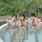 Jonishi Rei Instagram - ⠀ 女子会👙🎀 ⠀ #週刊SPA！さん #オフショット @nyan_0716 ちゃん #板垣心和 ちゃん ⠀ ⠀ ⠀ ⠀ ⠀ #グラビア #gravure #水着