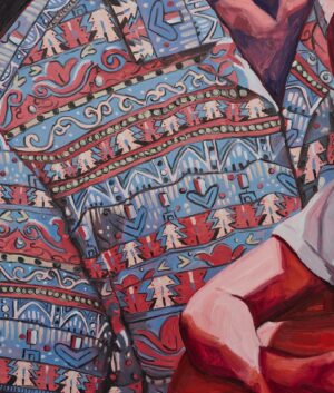 Jordan Casteel Instagram - [Naima’s Gift (Deon, Kym, and Noah), oil on canvas, 94 x 80 inches, 2023]

The day I spent with Deon, Kym @chambersvintage and Noah will forever be ingrained in my heart. The sun was out and they had waited several seasons for this moment — when their garden would be in full bloom. 

This painting would start a body of work reckoning with my own dedication to the notion of seeding — using the garden to process my own journey.

“…Its bloom honors the cyclical nature of life, perennially flourishing and impermanent…”

I look forward to sharing this body of work with you at Frieze Los Angeles 2024 | Booth A10 @caseykaplangallery Feb 29 - March 3 ❣️