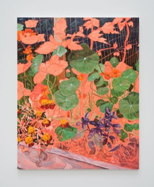Jordan Casteel Instagram - “Peak Summer” 50 x 40 inches 

@artbasel with @caseykaplangallery 🌞