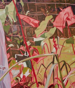 Jordan Casteel Instagram - [Naima’s Gift (Deon, Kym, and Noah), oil on canvas, 94 x 80 inches, 2023]

The day I spent with Deon, Kym @chambersvintage and Noah will forever be ingrained in my heart. The sun was out and they had waited several seasons for this moment — when their garden would be in full bloom. 

This painting would start a body of work reckoning with my own dedication to the notion of seeding — using the garden to process my own journey.

“…Its bloom honors the cyclical nature of life, perennially flourishing and impermanent…”

I look forward to sharing this body of work with you at Frieze Los Angeles 2024 | Booth A10 @caseykaplangallery Feb 29 - March 3 ❣️