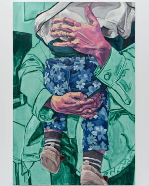Jordan Casteel Instagram - Nothing like watching things grow — especially lil Roman. 🫶🏽

Elizabeth and Roman | Oil on canvas | 45 x 30 inches | 2024

@elizabethkarpevans @adam.turnbull @pacific_pacific

@friezeofficial LA @caseykaplangallery A10