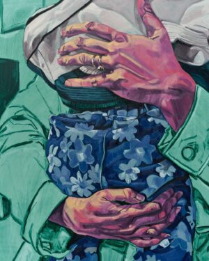 Jordan Casteel Instagram - Nothing like watching things grow — especially lil Roman. 🫶🏽

Elizabeth and Roman | Oil on canvas | 45 x 30 inches | 2024

@elizabethkarpevans @adam.turnbull @pacific_pacific

@friezeofficial LA @caseykaplangallery A10