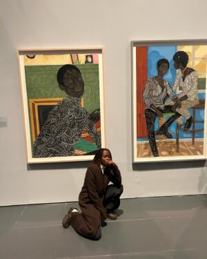 Jordan Casteel Instagram - Last night... There are few words that can express the joy thats spilling over into today. 

I’m beyond grateful to be in this community — not only with the brilliant artists now on view @brooklynmuseum in Giants — but all of us out here making work and committing ourselves to our practice. 

Huge thank you to @aliciakeys and @therealswizzz for embracing us all so wholly. Your vision and commitment is priceless and game changing. 💞

Much appreciation to everyone involved 🙏🏽💫