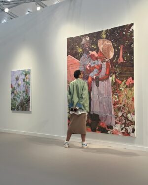 Jordan Casteel Instagram - Very proud of this presentation of 6 new works. 

A true labor of love — pushing my own vulnerability forward — capturing my mourning, care, and cultivation towards motherhood. Considering the expansiveness of our journeys towards an experience not solely tied to our individual bodies and their perceived capacities. 

Thank you @caseykaplangallery @friezeofficial for the opportunity to create peace and pause on an otherwise hectic world and environment. 

February 29 - March 3, 2024, Santa Monica Airport.

Friday Preview, March 1: 11am – 7pm

Saturday, March 2: 11am – 7pm

Sunday, March 3: 11am – 6pm