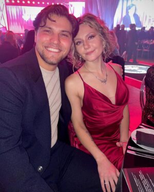 Jordan Todosey Instagram - Congratulations @degrassi on your induction into the @cwofame ~ it was an honour to be there with my Degrassi family to celebrate this exciting evening for @motherofalldegrassi & @stephenstohn ✨With many inspirational, talented and influential Canadians in attendance, this was a night to remember! 🇨🇦 

@cadillac_canada #cwof25th #cwof25thanniversary #degrassi #canadianartist #canadathrives