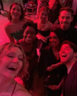 Jordan Todosey Instagram - Congratulations @degrassi on your induction into the @cwofame ~ it was an honour to be there with my Degrassi family to celebrate this exciting evening for @motherofalldegrassi & @stephenstohn ✨With many inspirational, talented and influential Canadians in attendance, this was a night to remember! 🇨🇦 

@cadillac_canada #cwof25th #cwof25thanniversary #degrassi #canadianartist #canadathrives