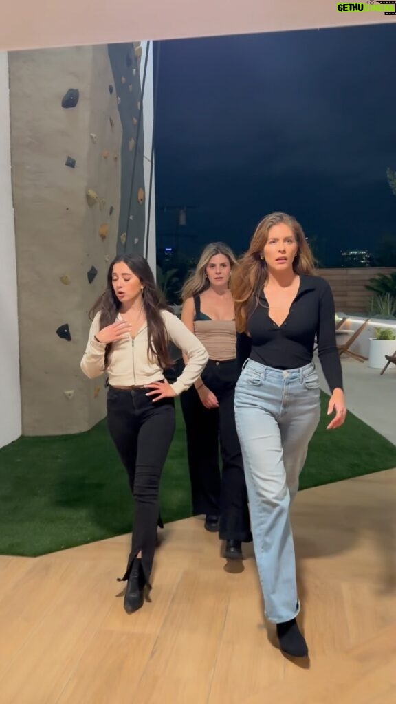 Jordan Claire Robbins Instagram - girls night but make it rocky 👊🏼💥 professional grade camerawork by @thejordanconnor