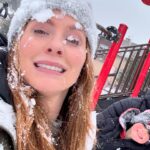 Jordan Claire Robbins Instagram - guess who won the snowball fight? being the cool aunt comes at a hefty price 🥶