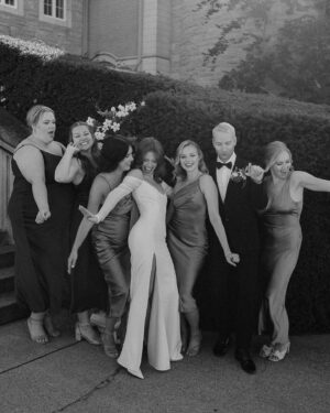 Jordan Clark Instagram - The best day of my life 🥹

Thank you Alex for helping us make this day so special. You made everything we dreamt of come to life. @blushandbowties 

Photographer @jennifermoher 
Decor: @simplybeautifuldecor 
Venue: @chateaudescharmes 
Flowers: @billieflowerco
Make up: @celinabmua 
Hair: @glhgmarkham ♥️