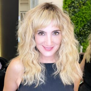 Jorgelina Aruzzi Instagram - Rubia ! by @cristianreystyle .