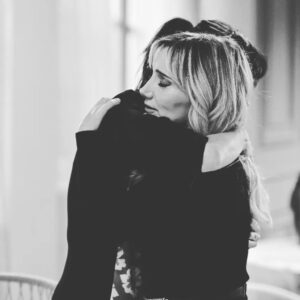 Jorgelina Aruzzi Instagram - Love @paola_krum #ElPrimerodeNosotros @telefe @paramountplusla @darioturo