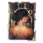 Josefin Asplund Instagram - One of Astrid’s hidden tattoos🦎 @historyvikings #vikings