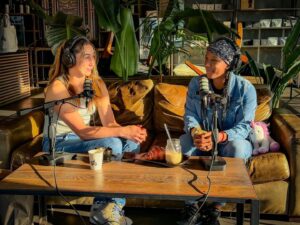 Joselyne Edwards Instagram - Una buena charla con @sabinamazo en #cafeconmazo.✨