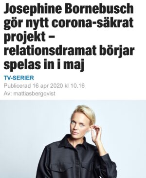 Josephine Bornebusch Instagram - Inget kan släcka kreativiteten. Link in bio