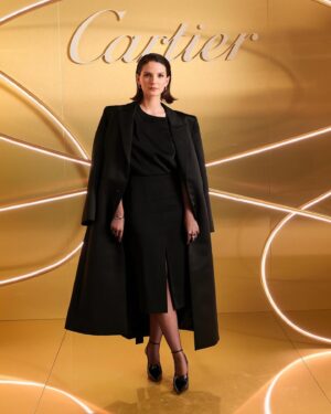 Joséphine Japy Instagram - 100 years of Trinity 
Thanks @cartier and @givenchy