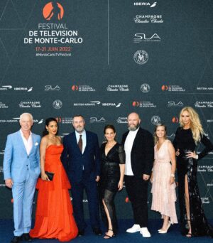 Joséphine Jobert Instagram - Souvenir de la cérémonie d’ouverture de ce merveilleux festival de Monte Carlo.